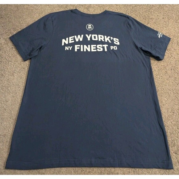 Barstool Sports NYPD New York Finest Jonathan Diller Memorial Queens NYC T-Shirt - Picture 4 of 6